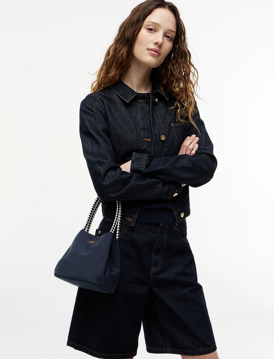 Tommy Hilfiger - TH MARINA BUCKET NYLON - hverdags stil - space blue - 2