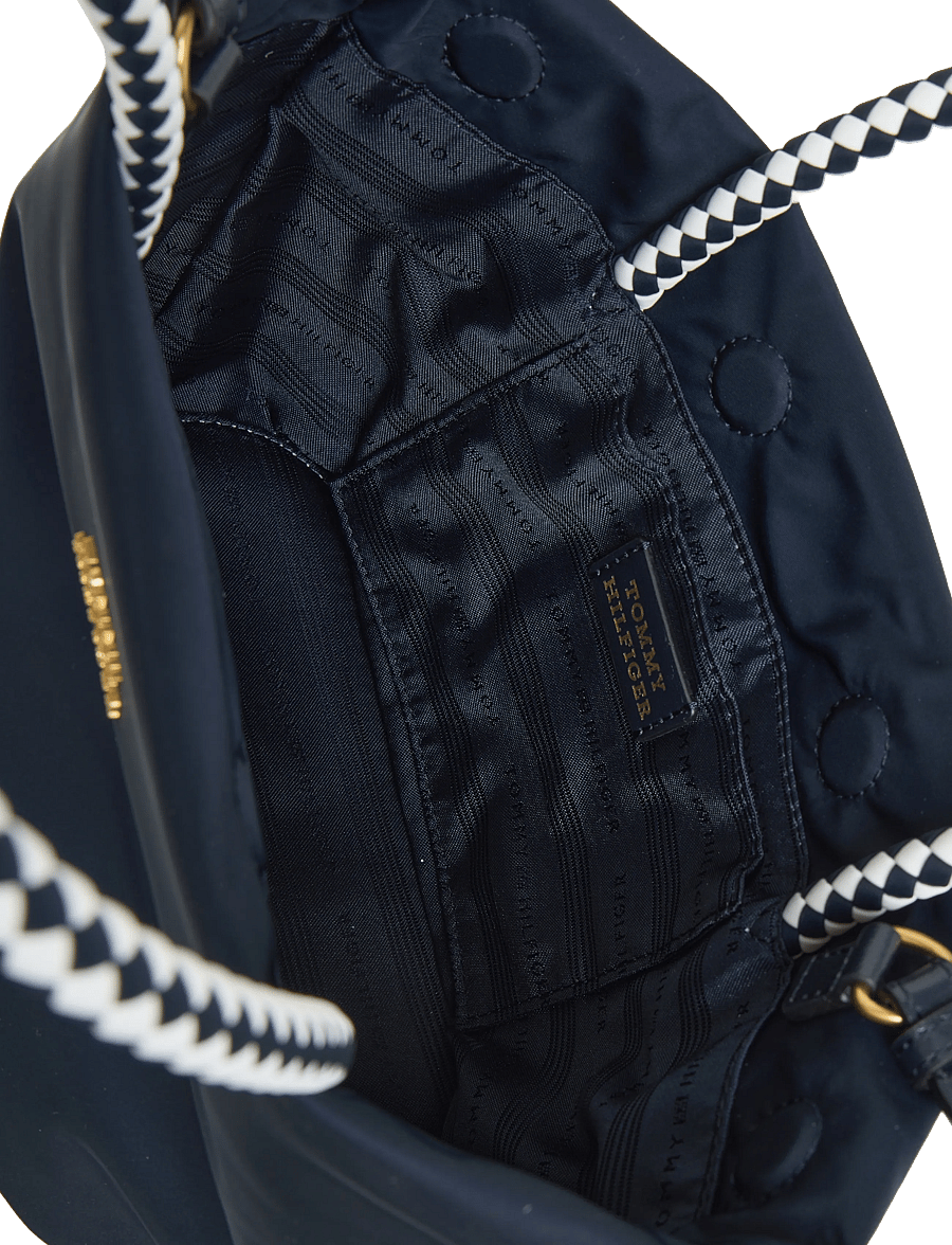 Tommy Hilfiger - TH MARINA BUCKET NYLON - space blue - 3