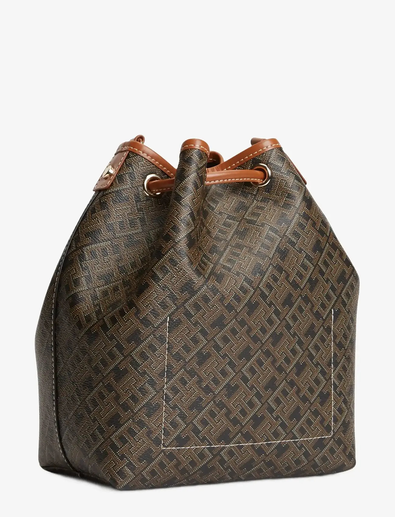 Tommy Hilfiger - TH MONOPLAY BUCKET LE - bucket bags - black mix - 2