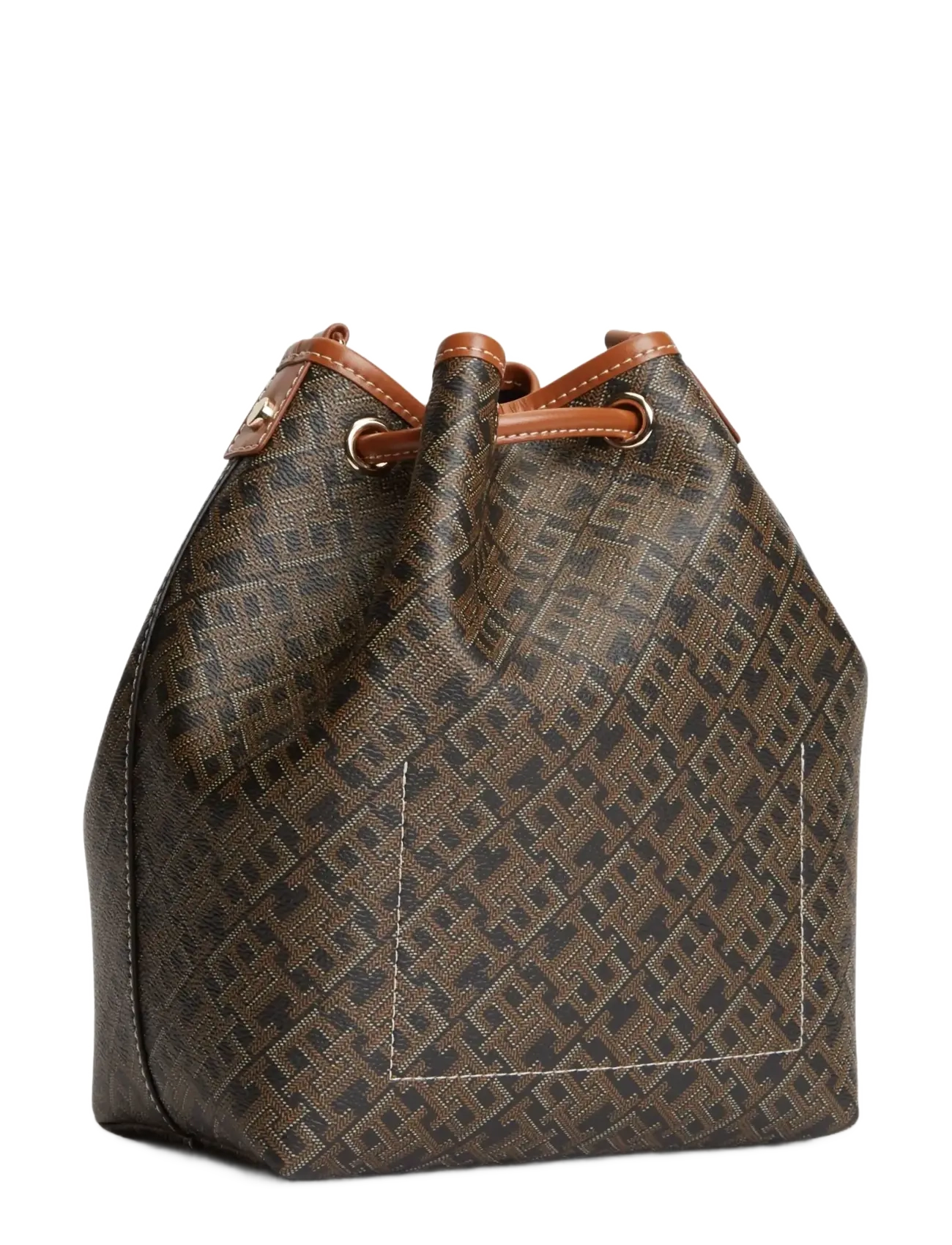 Tommy Hilfiger - TH MONOPLAY BUCKET LE - bucket bags - black mix - 2