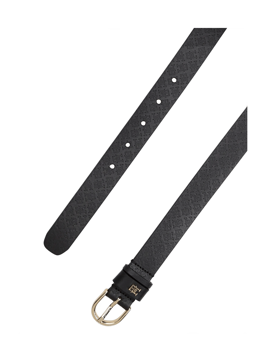 Tommy Hilfiger - ESS EFFORTLESS 2.5 GO MONO - ledergürtel - black - 2
