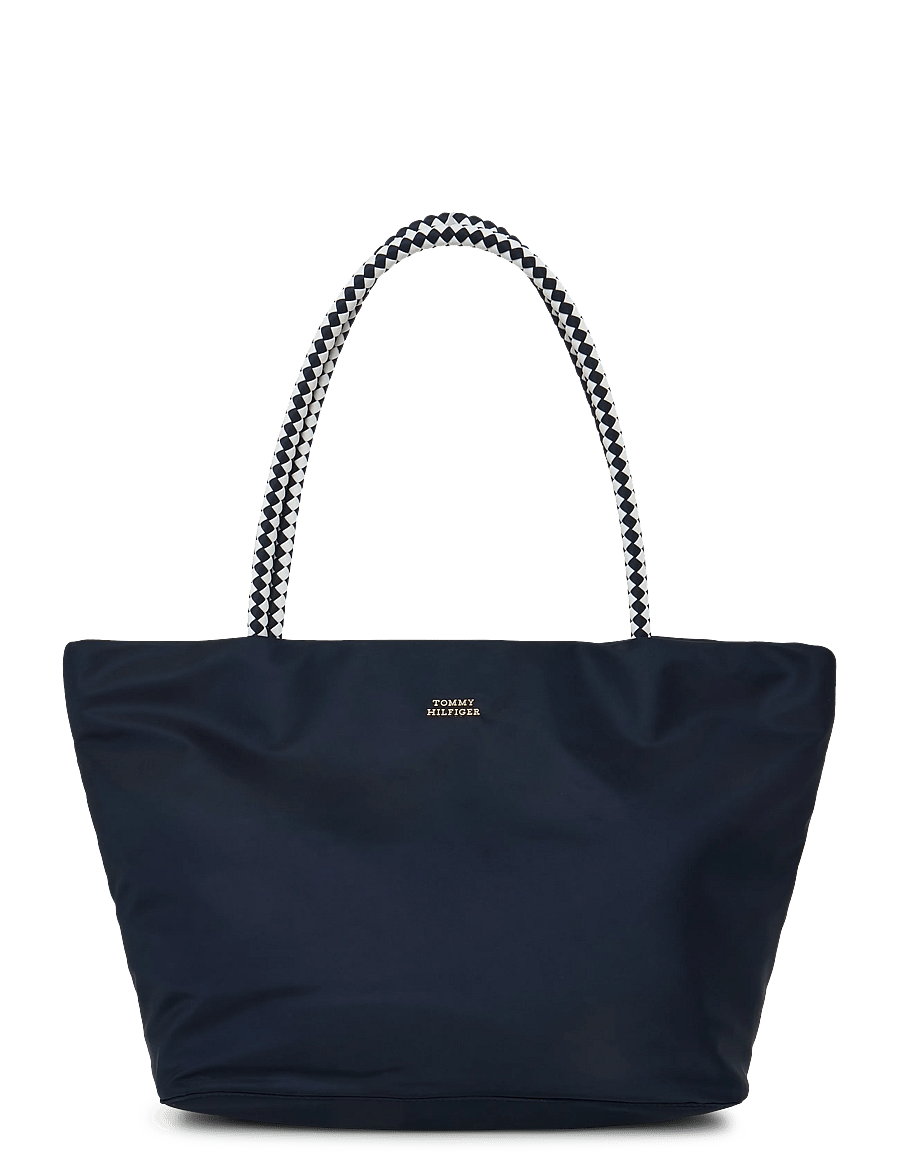 Tommy Hilfiger - TH MARINA HOBO/TOTE NYLON - tote bags - space blue - 0