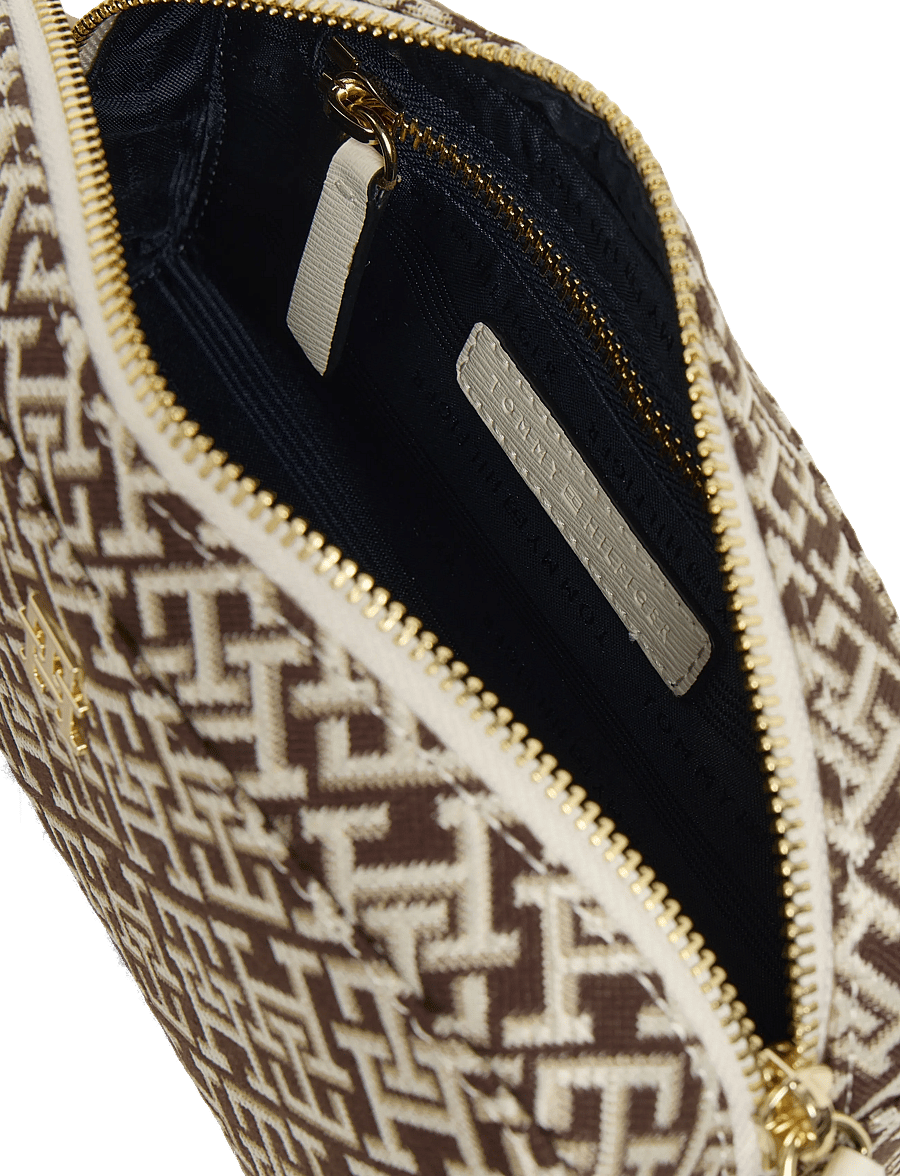 Tommy Hilfiger - TH GRACE CAMERA BAG JACQUARD - arkityyli - neutral mono - 3