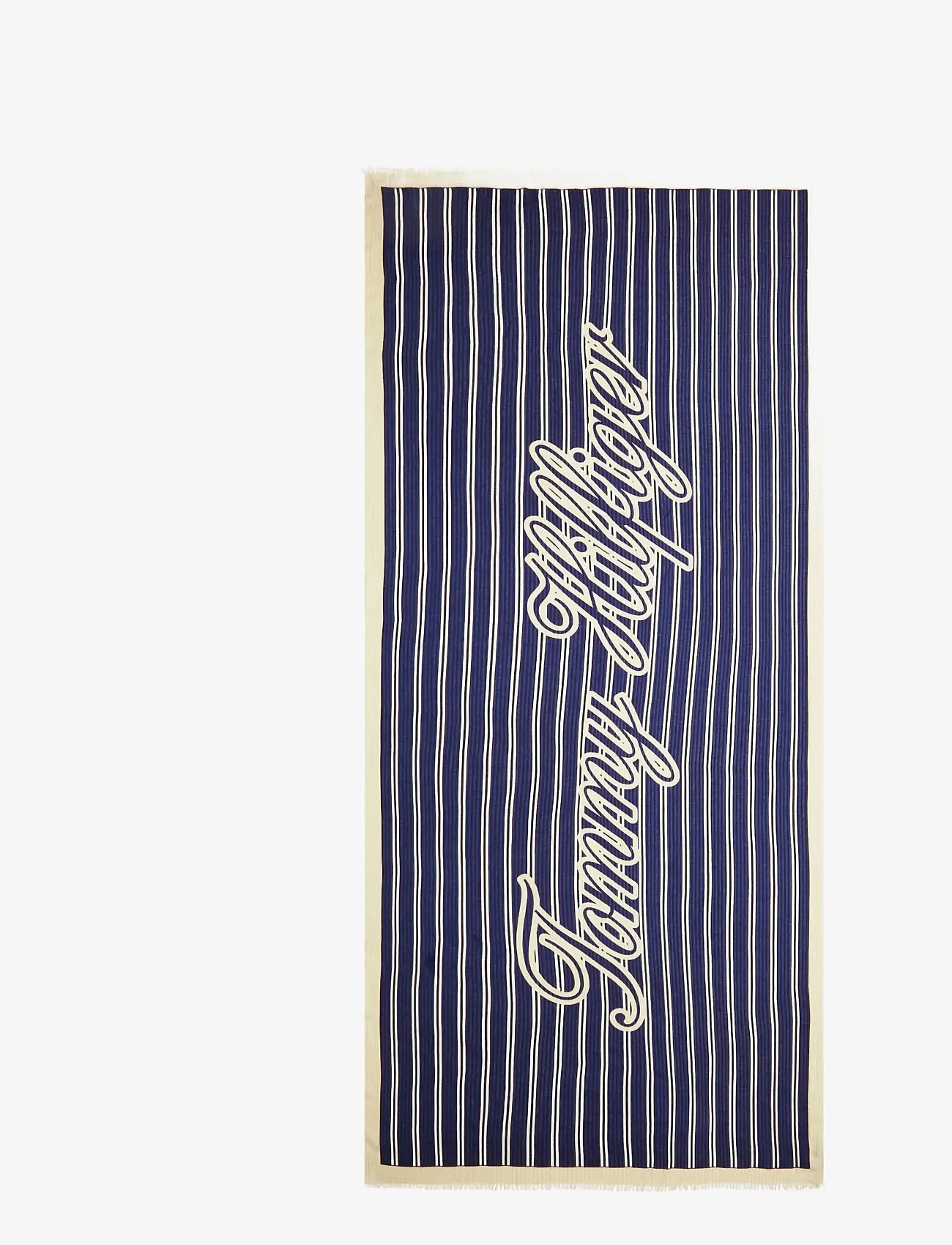 Tommy Hilfiger - TH SCRIPT SCARF - tynde tørklæder - yale navy - 1