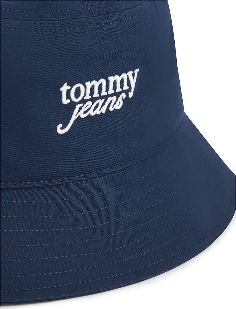 Tommy Hilfiger - TJW SCRIPT BUCKET HAT - bøllehatte - dark night navy - 3