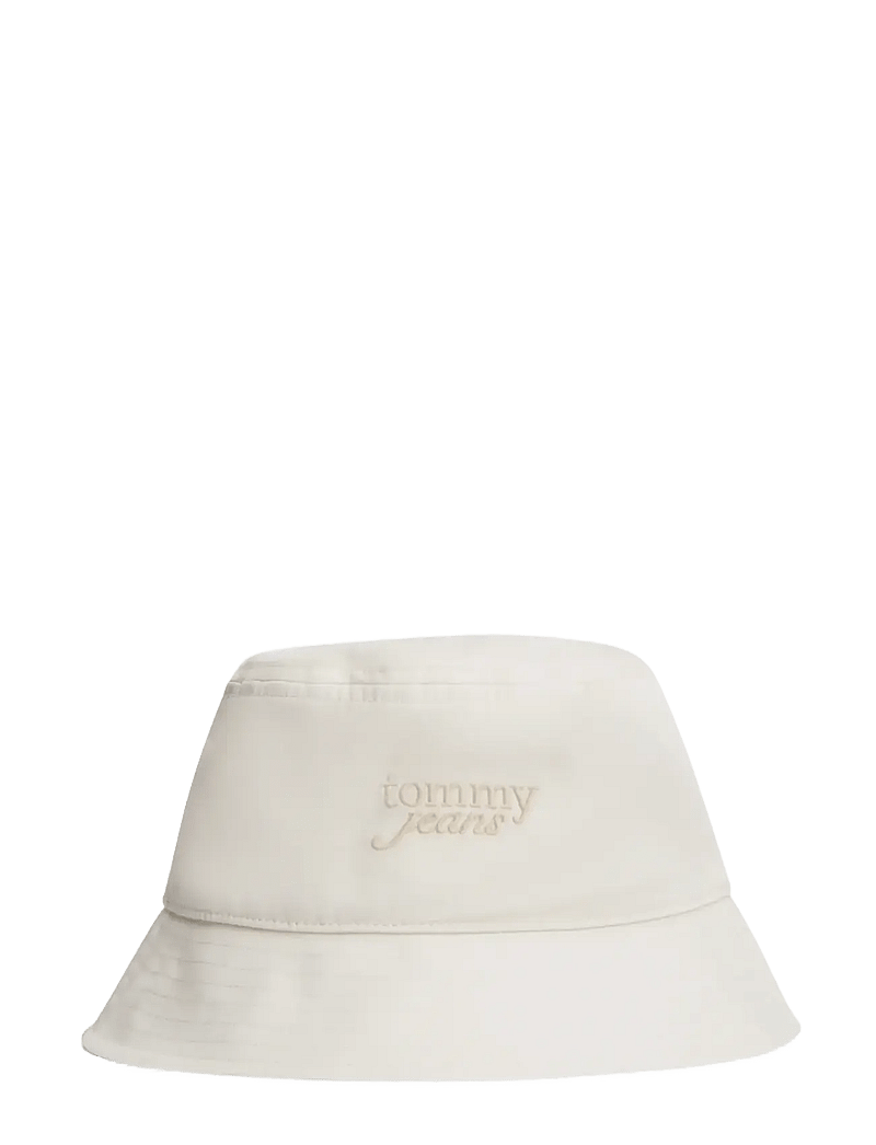 Tommy Hilfiger - TJW SCRIPT BUCKET HAT - bøllehatte - ivory - 0