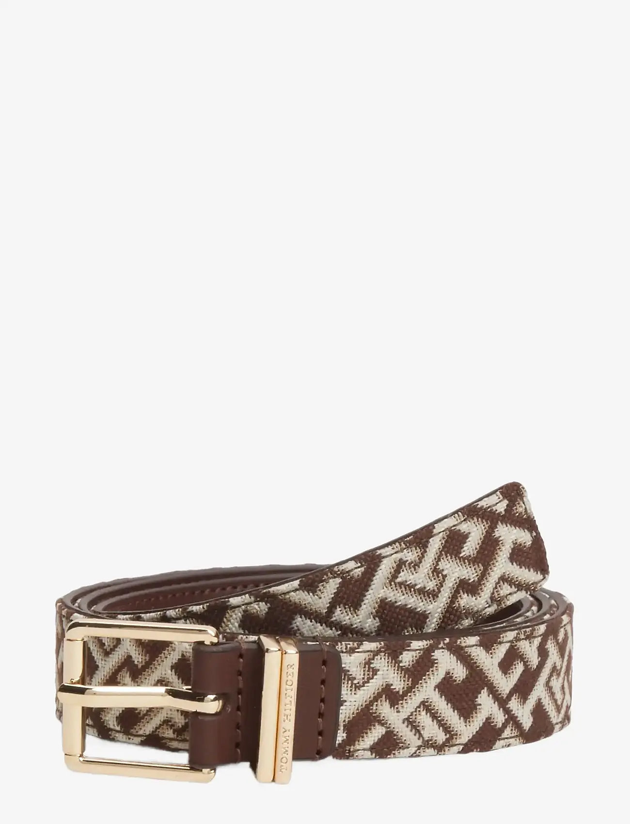 Tommy Hilfiger - TH SQUARE 2.5 JACQUARD - igapäevased vööd - classic khaki - 0