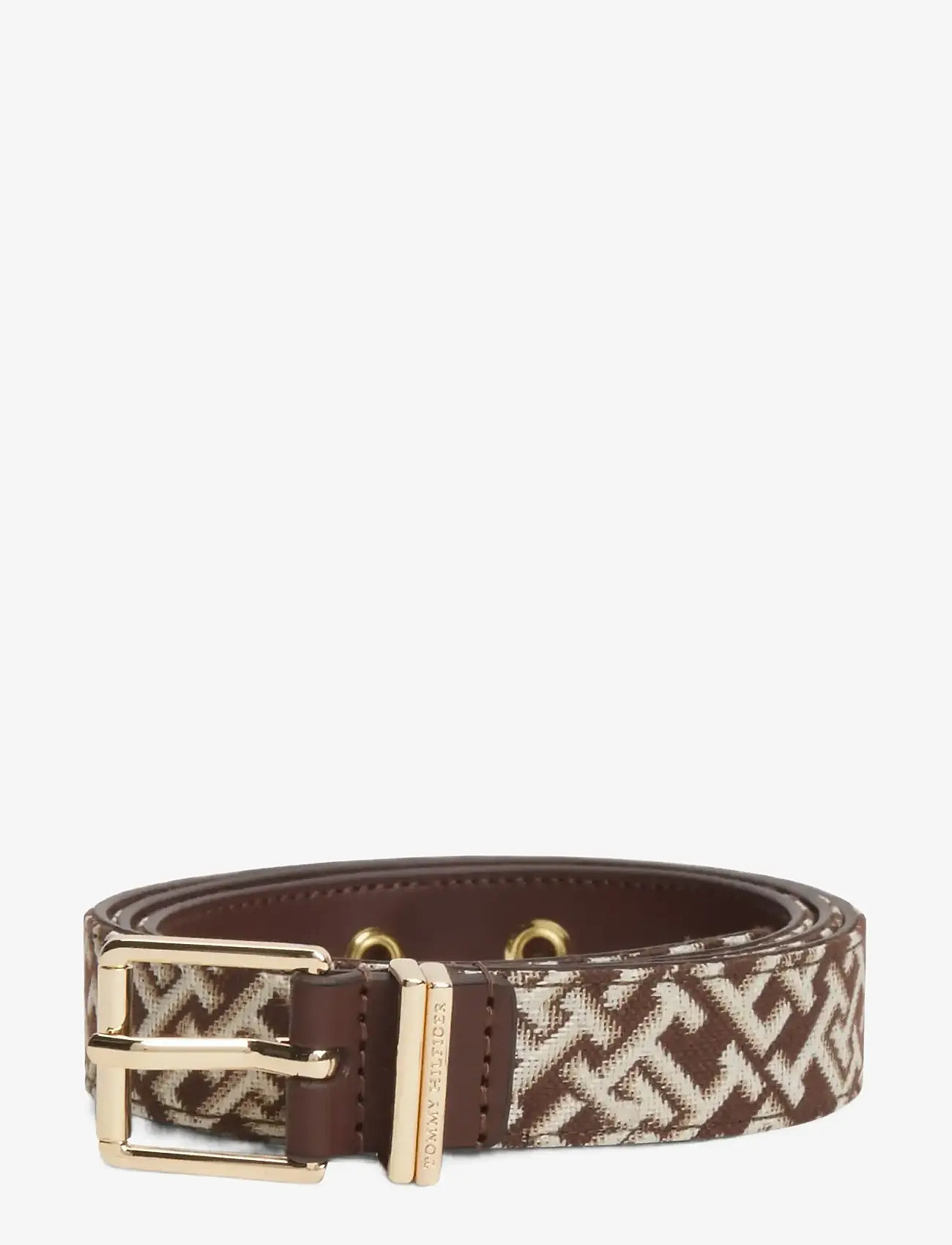 Tommy Hilfiger - TH SQUARE 2.5 JACQUARD - igapäevased vööd - classic khaki - 1