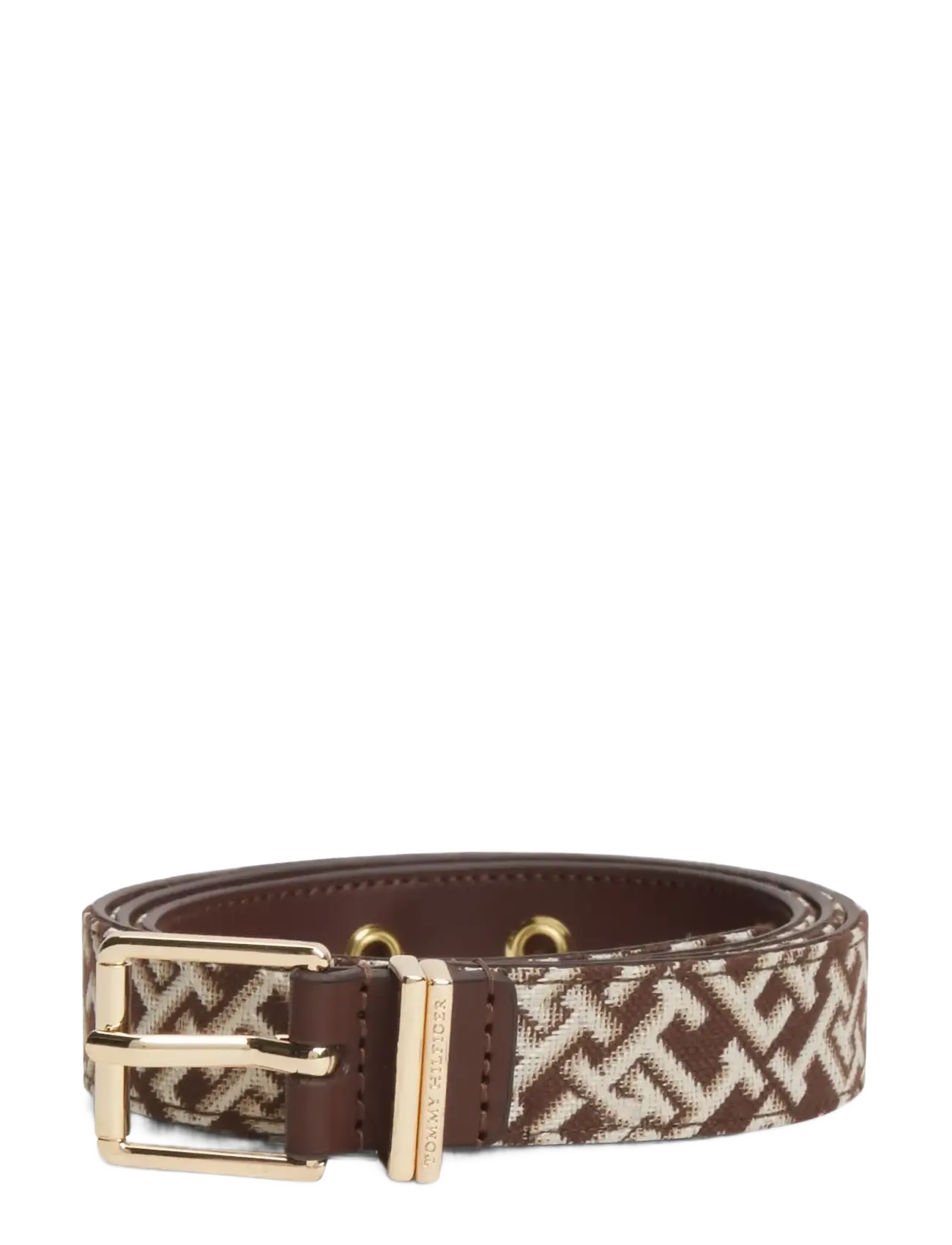 Tommy Hilfiger - TH SQUARE 2.5 JACQUARD - casual bælter - classic khaki - 1