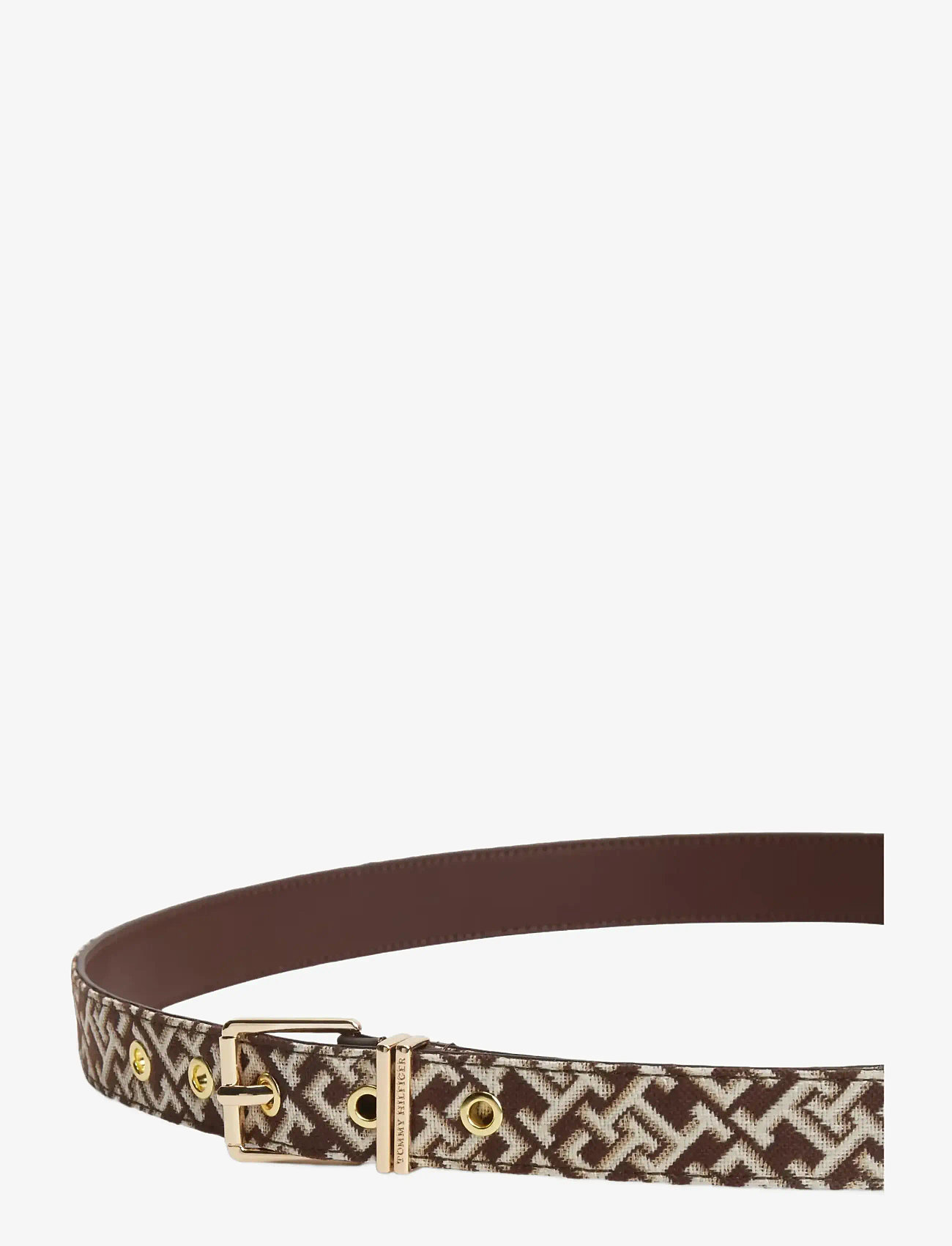 Tommy Hilfiger - TH SQUARE 2.5 JACQUARD - igapäevased vööd - classic khaki - 3