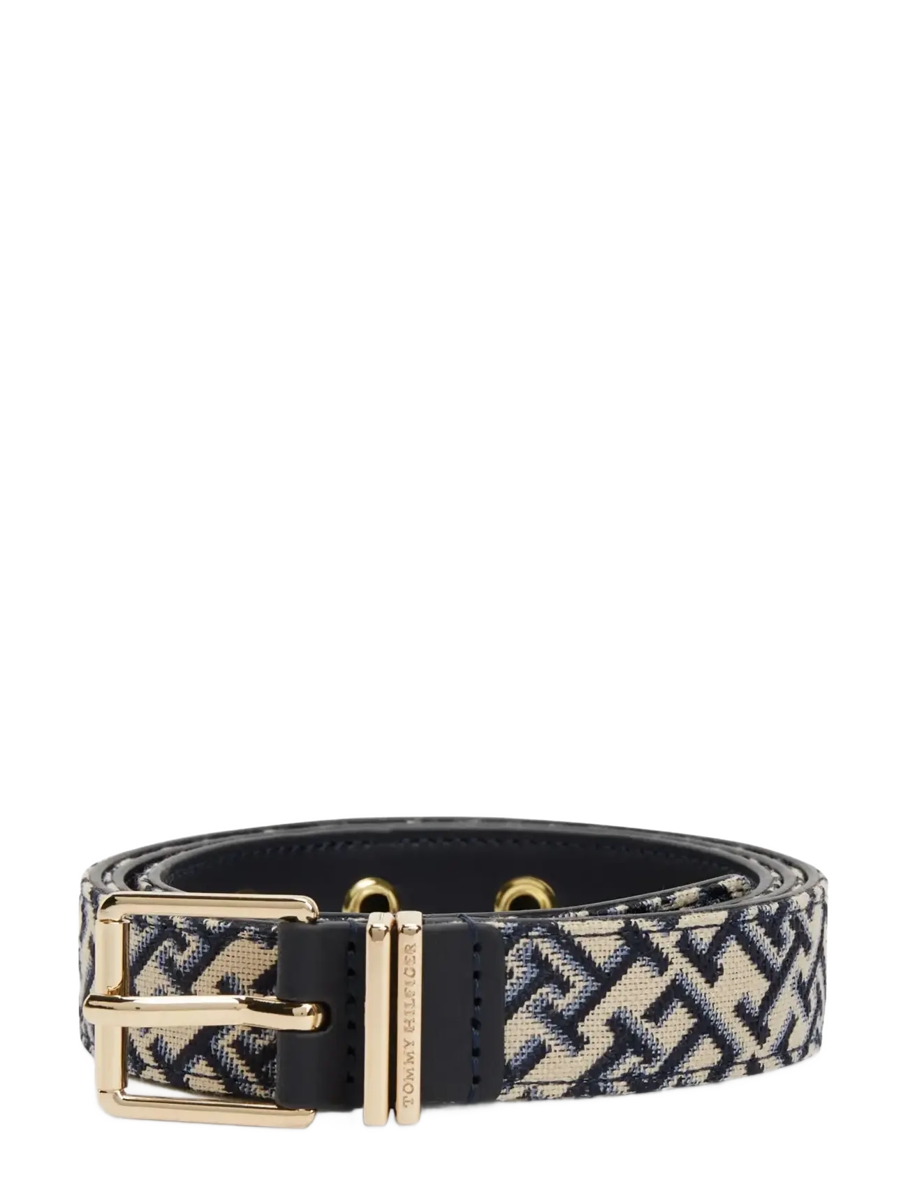 Tommy Hilfiger - TH SQUARE 2.5 JACQUARD - Önnur belti - space blue - 1