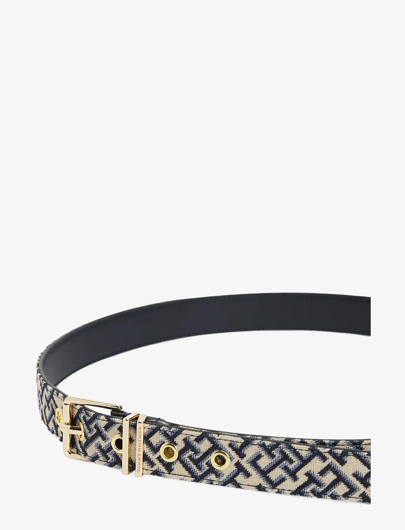 Tommy Hilfiger - TH SQUARE 2.5 JACQUARD - ceintures classiques - space blue - 3
