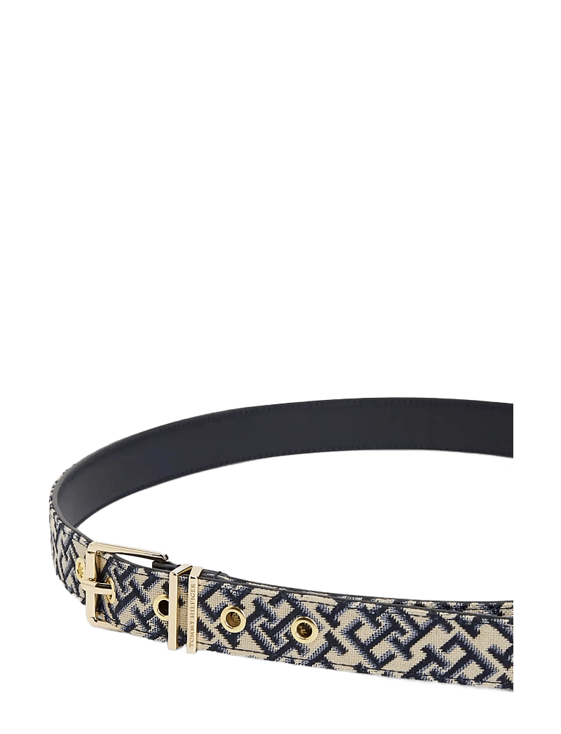 Tommy Hilfiger - TH SQUARE 2.5 JACQUARD - ceintures classiques - space blue - 3