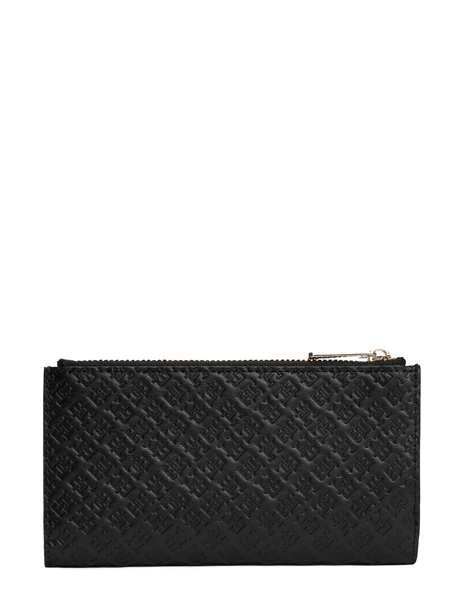 Tommy Hilfiger - TH ICON LONG BIFOLD MONO - punge - black - 2