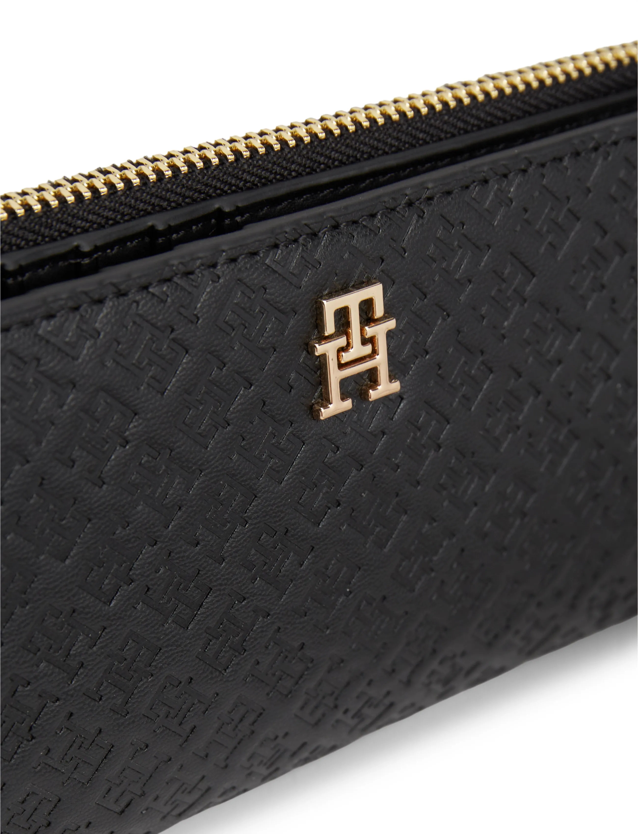 Tommy Hilfiger - TH ICON LONG BIFOLD MONO - punge - black - 3