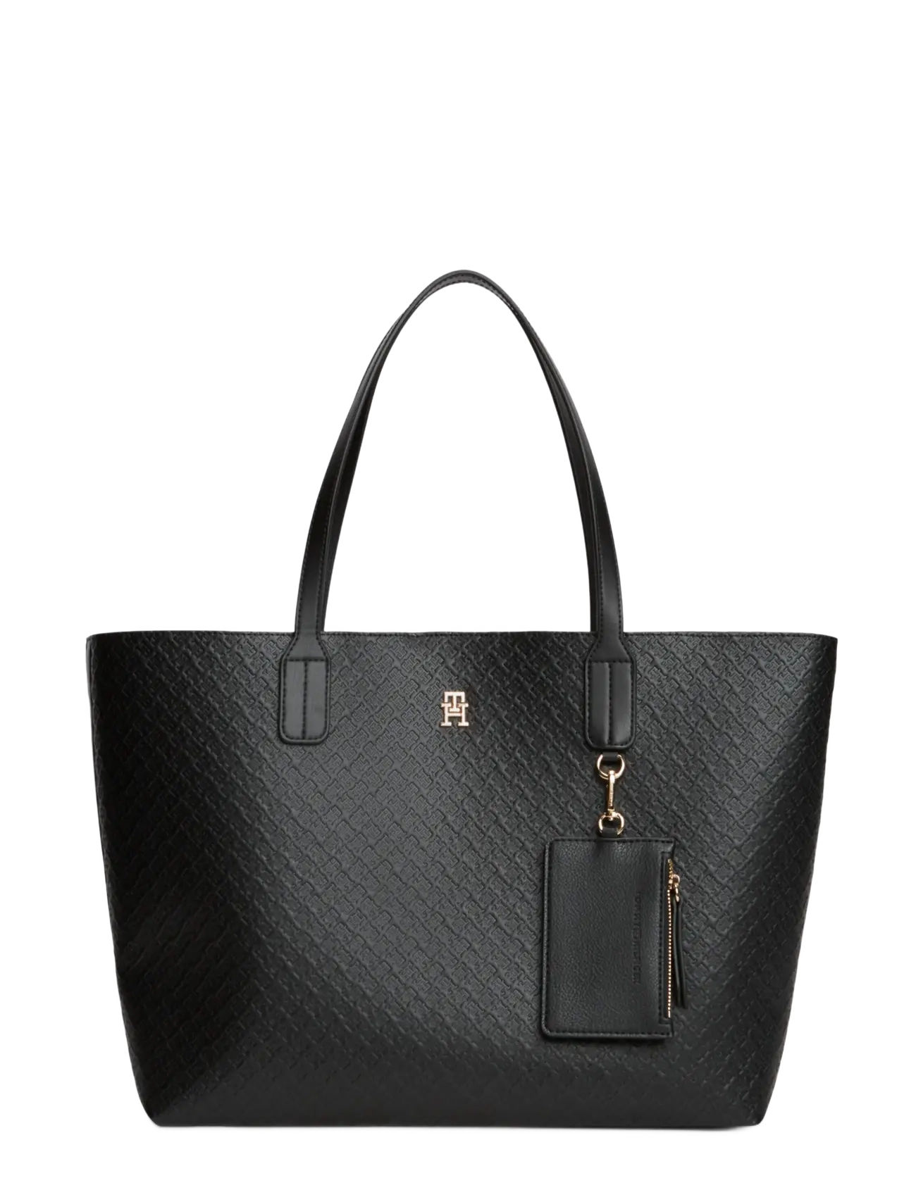 Tommy Hilfiger - TH ICON TOTE MONO - black - 1