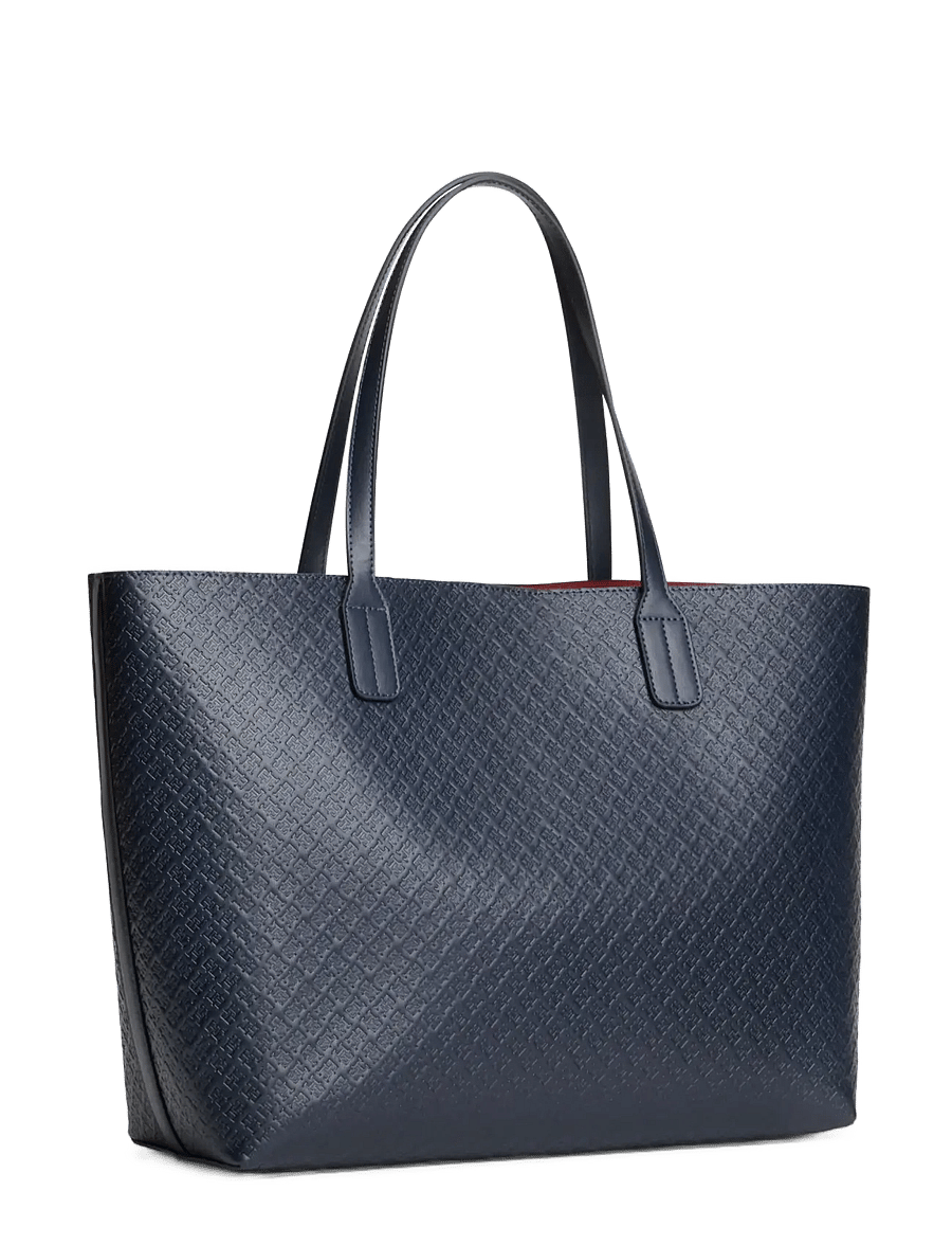 Tommy Hilfiger - TH ICON TOTE MONO - tote bags - space blue - 2