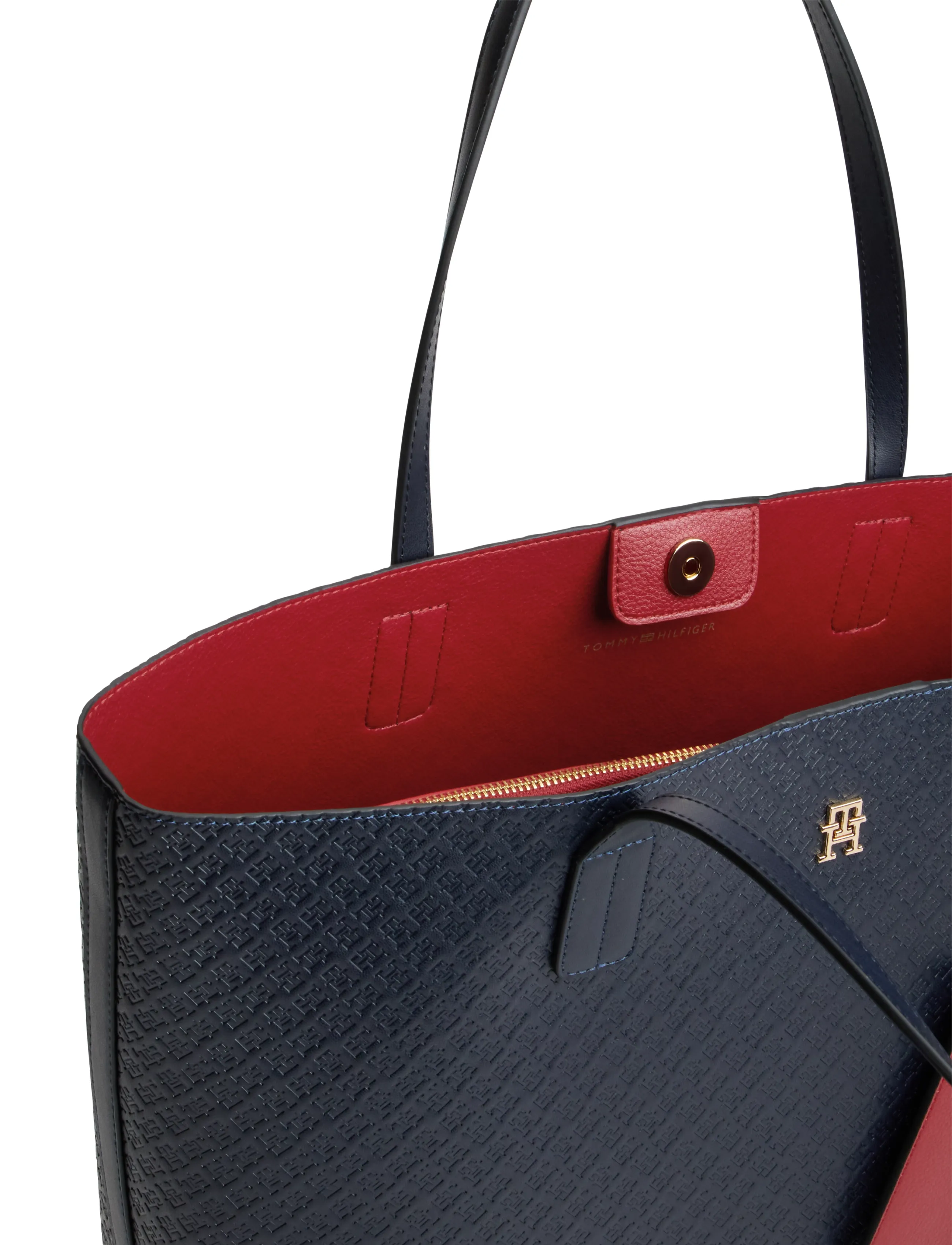 Tommy Hilfiger - TH ICON TOTE MONO - kandekotid - space blue - 5
