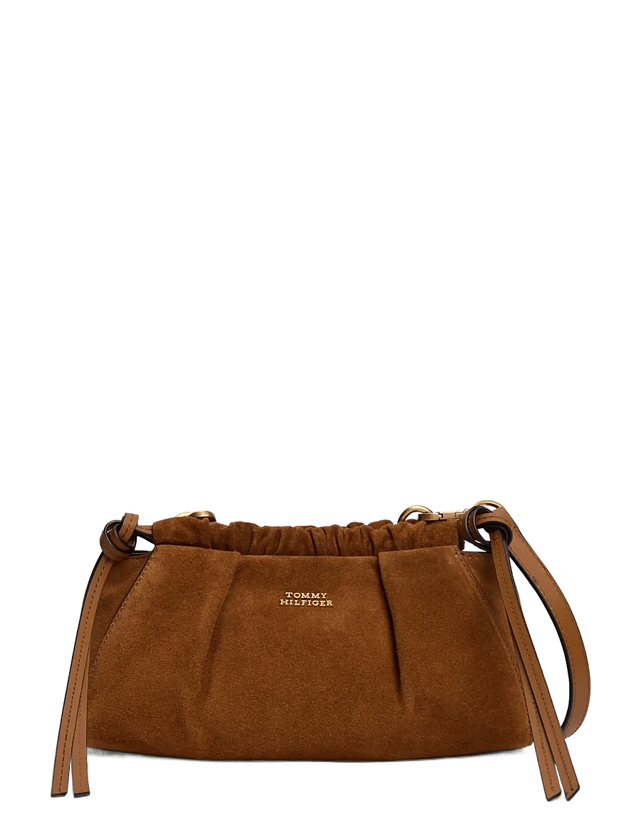 Tommy Hilfiger - SOFT LEATHER MINI CROSSOVER SUED - cognac - 1