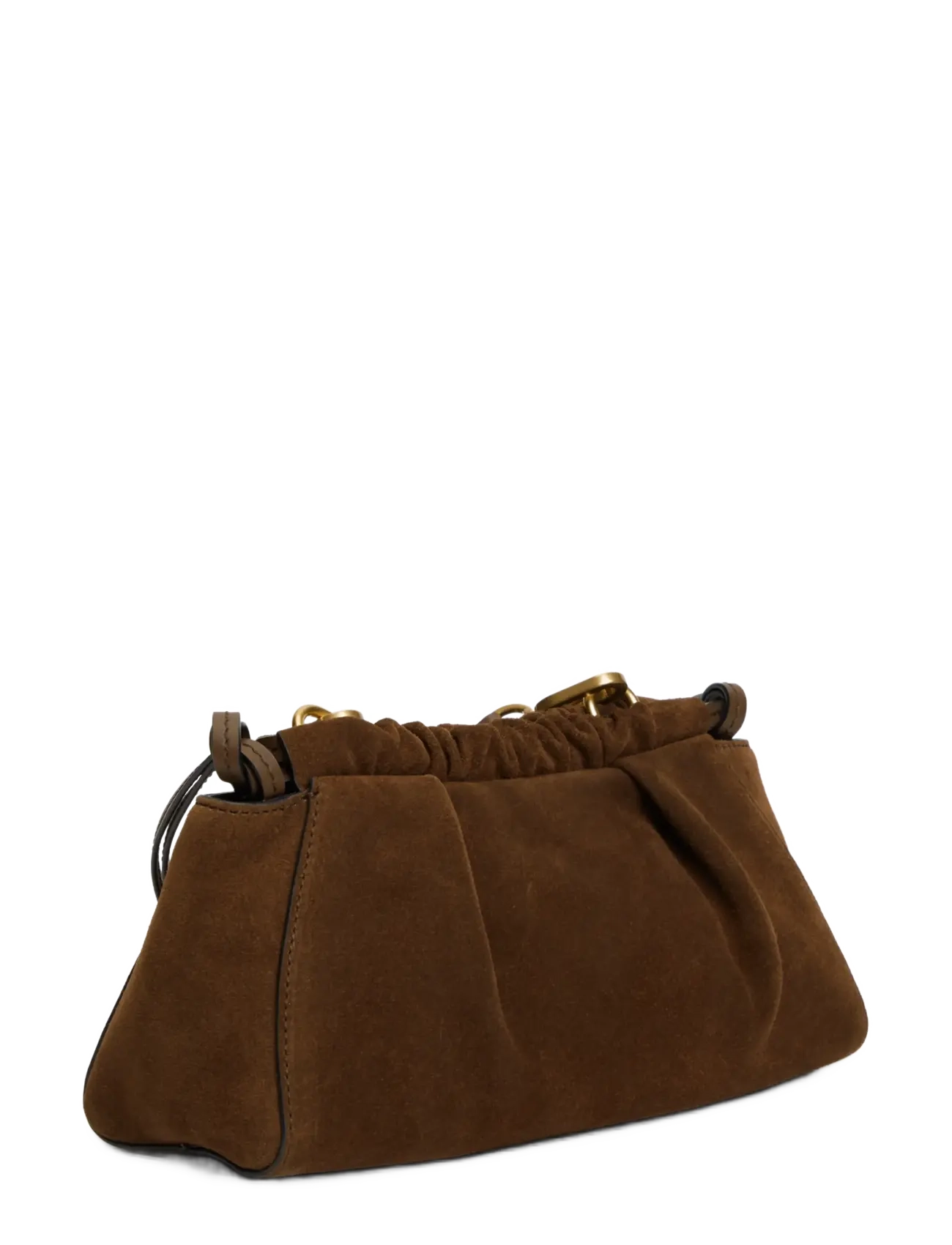 Tommy Hilfiger - SOFT LEATHER MINI CROSSOVER SUED - crossbody bags - fondant brown - 2