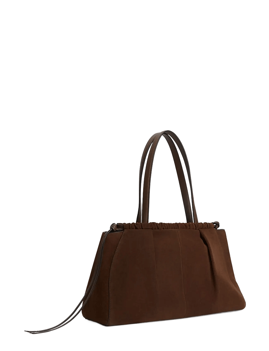Tommy Hilfiger - SOFT LEATHER HOBO SUEDE - fondant brown - 3