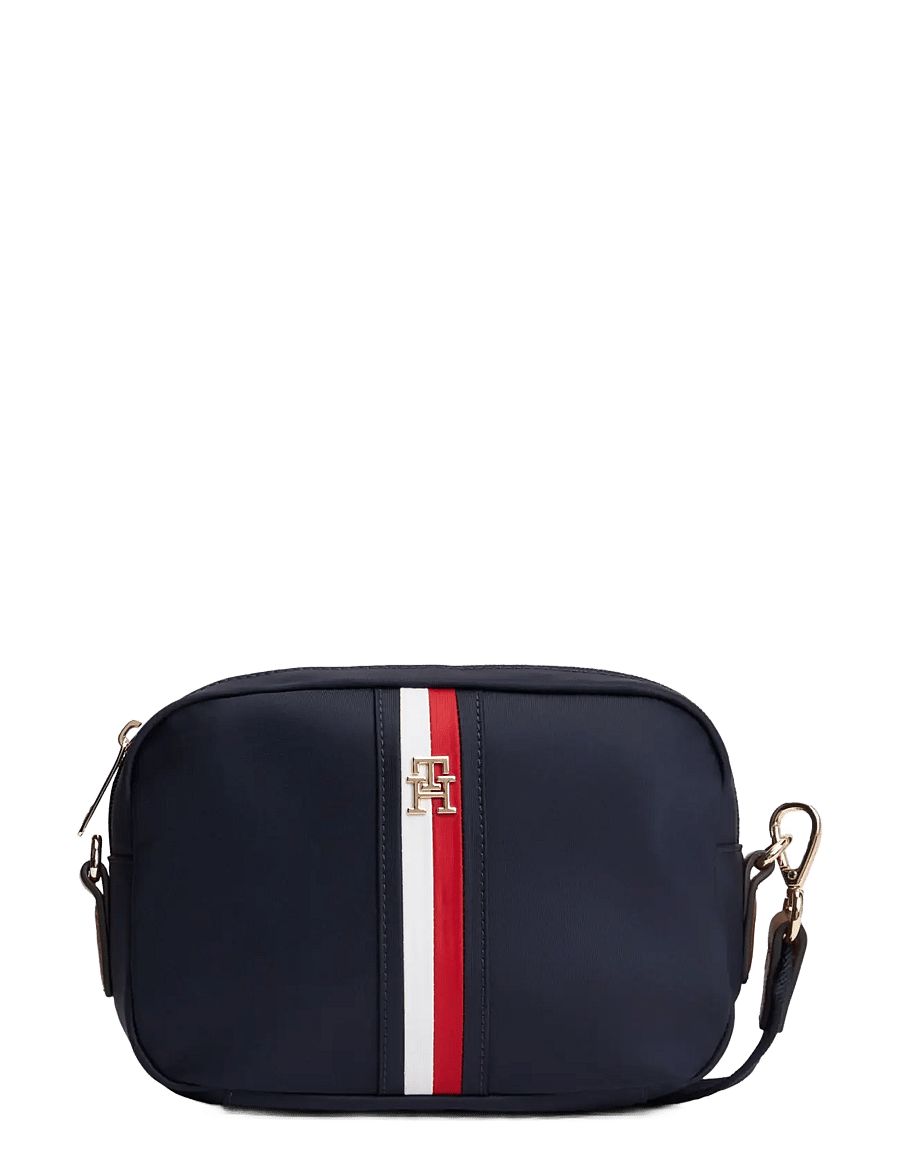 Tommy Hilfiger - POPETTE CAMERA BAG CORP - crossbody bags - space blue - 1