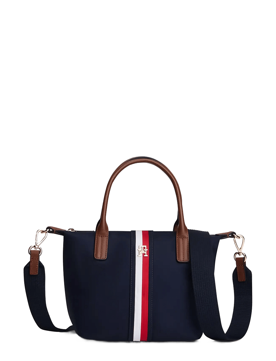 Tommy Hilfiger - POPETTE MINI TOTE CORP - totes - space blue - 1
