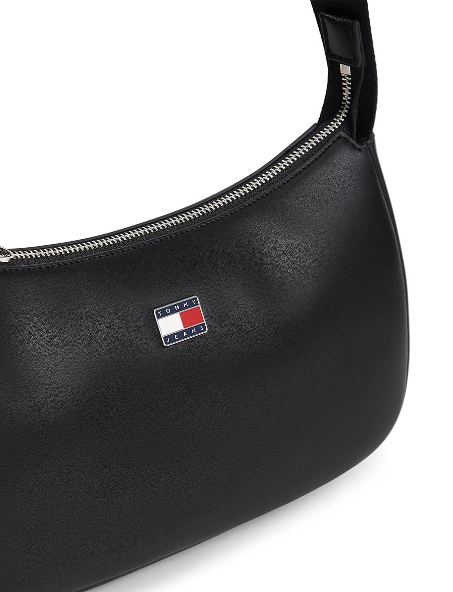 Tommy Hilfiger - TJW DAILY ELEVATED SHOULDER BAG - igapäevane stiil - black - 4