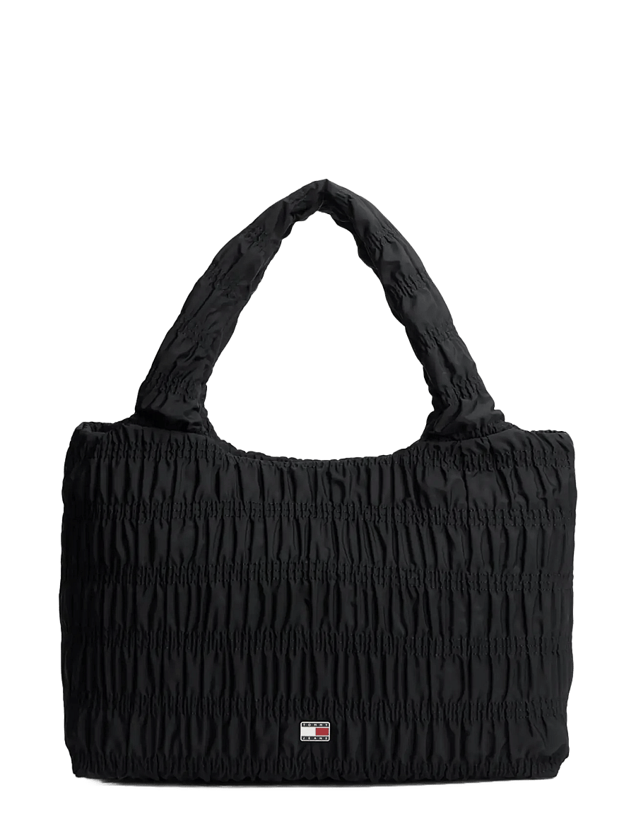 Tommy Hilfiger - TJW URBAN LARGE TOTE - tote bags - black - 1