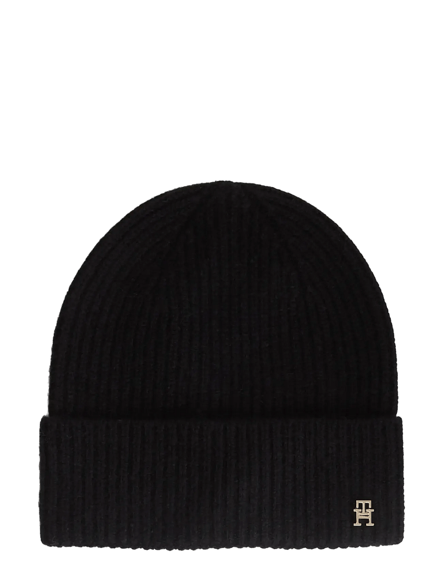 Tommy Hilfiger - TH CASHMERE BEANIE - kashmir - black - 0