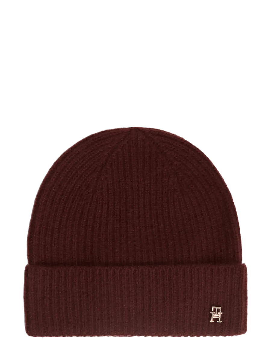Tommy Hilfiger - TH CASHMERE BEANIE - kaschmir - deep burgundy - 0