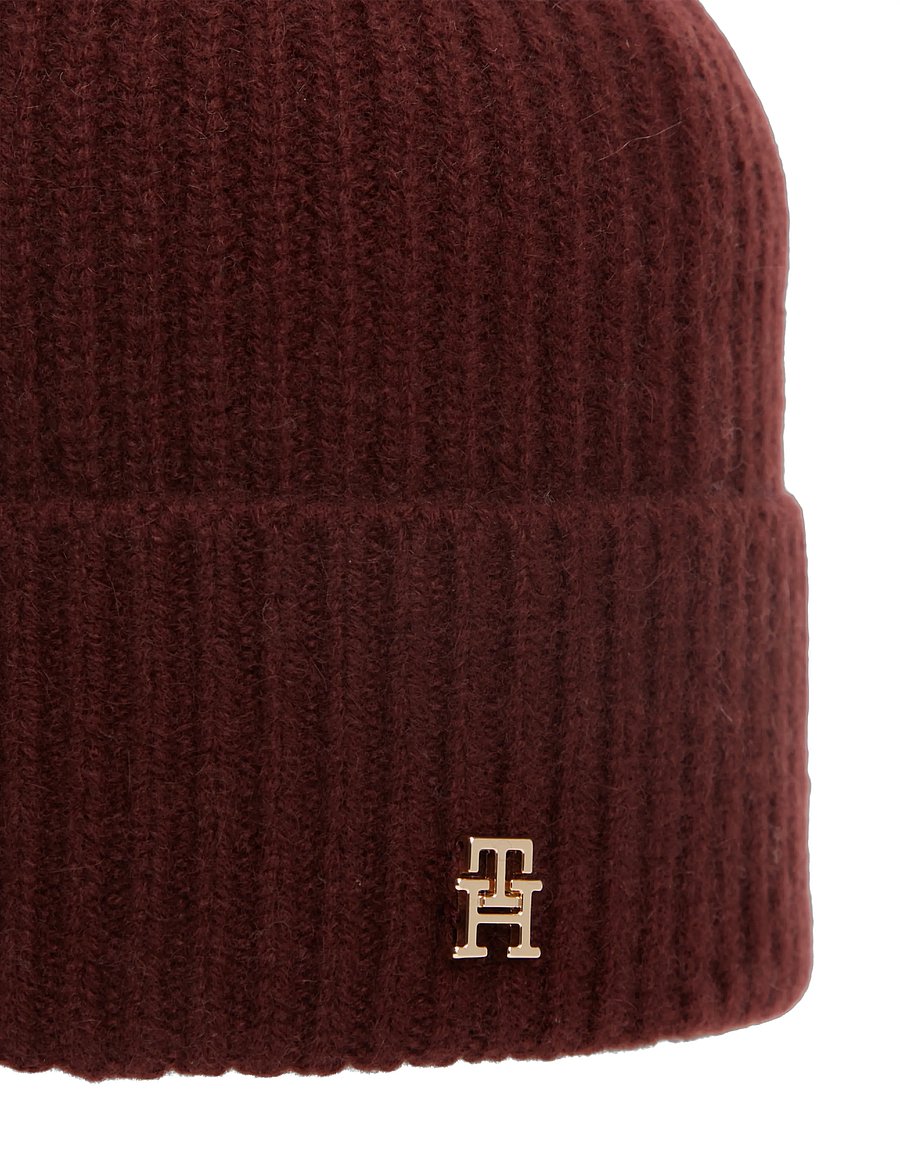 Tommy Hilfiger - TH CASHMERE BEANIE - kaschmir - deep burgundy - 3