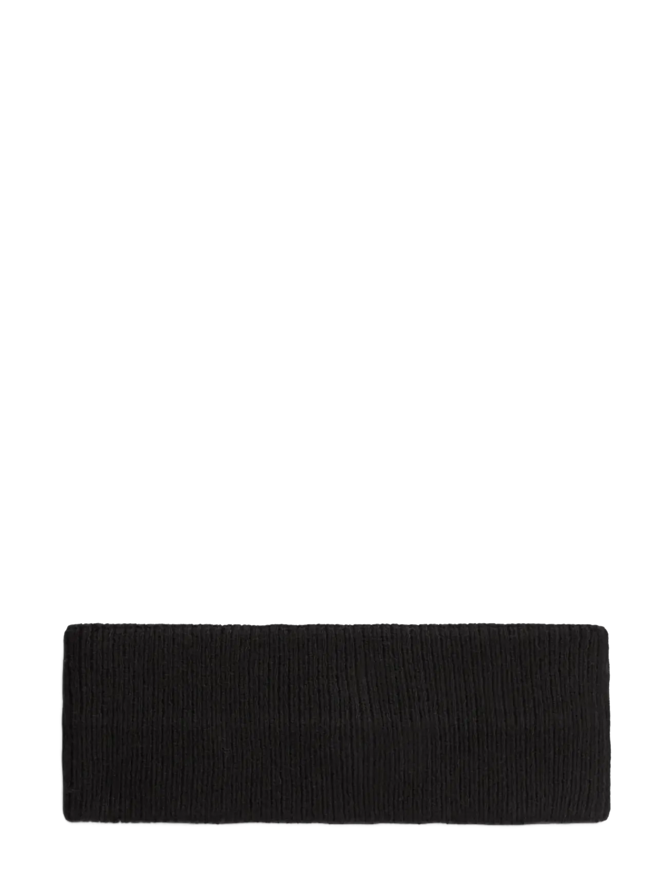 Tommy Hilfiger - TH FLAG KNIT HEADBAND - peapaelad - black - 1