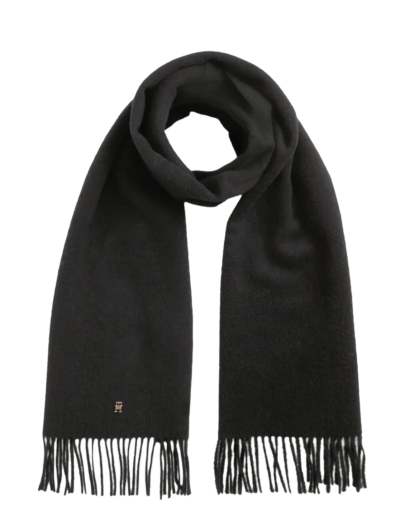 Tommy Hilfiger TH ELEVATED CHIC WOVEN SCARF - Accessoires - BLACK / black