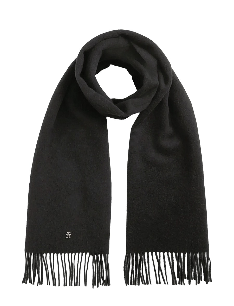 Tommy Hilfiger - TH ELEVATED CHIC WOVEN SCARF - winterschals - black - 1