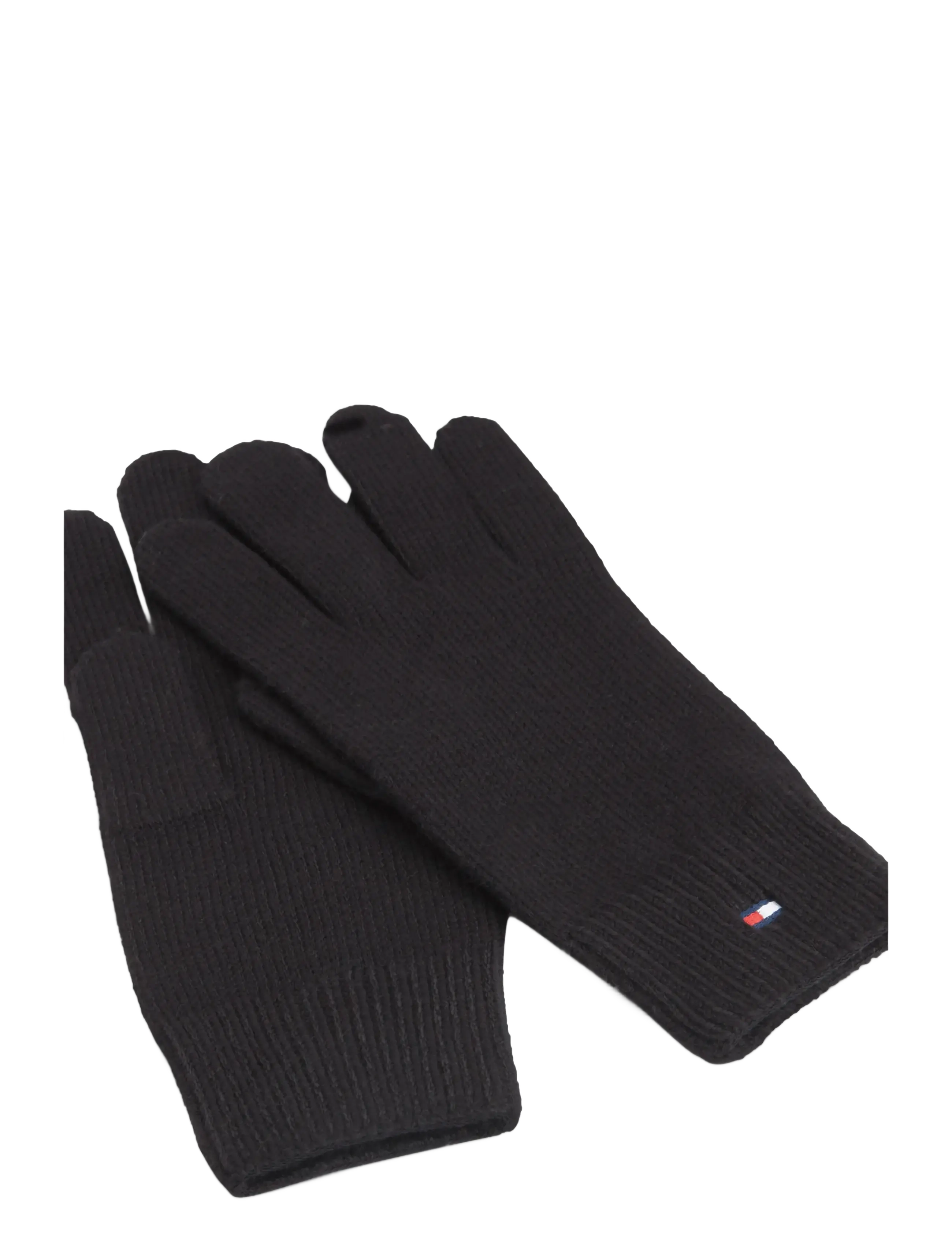 Tommy Hilfiger - TH FLAG KNIT GLOVES - black - 2
