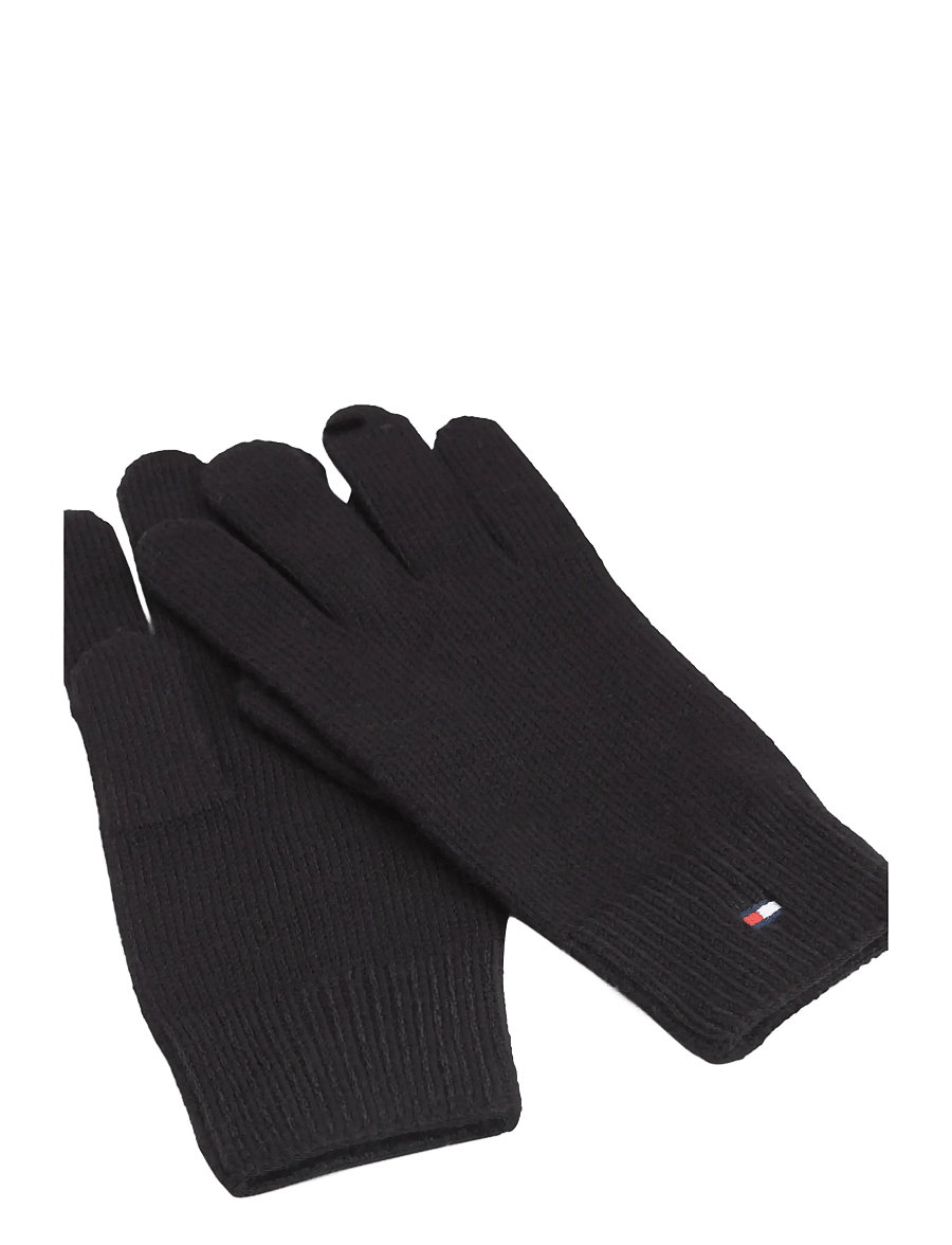 Tommy Hilfiger - TH FLAG KNIT GLOVES - black - 2