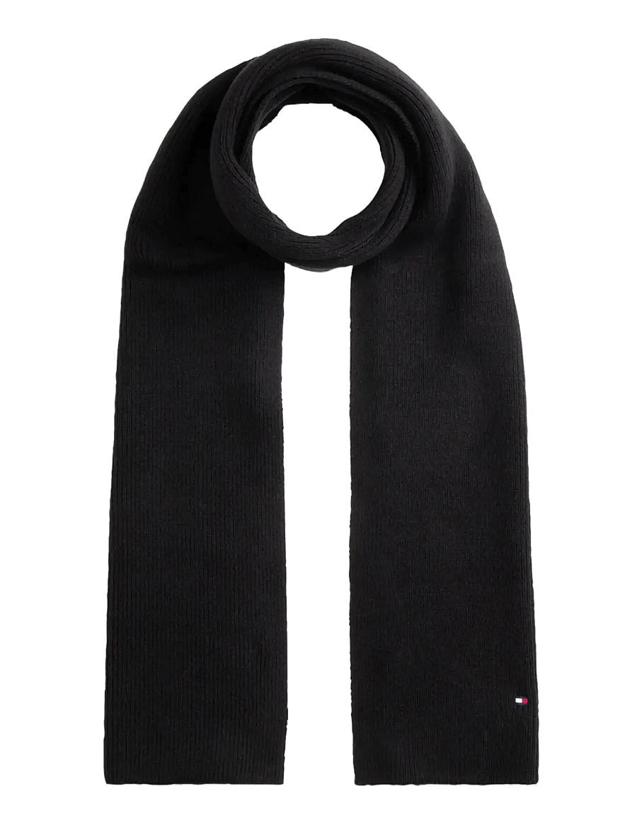 Tommy Hilfiger - TH FLAG BEANIE & SCARF GP - winterschals - black - 4