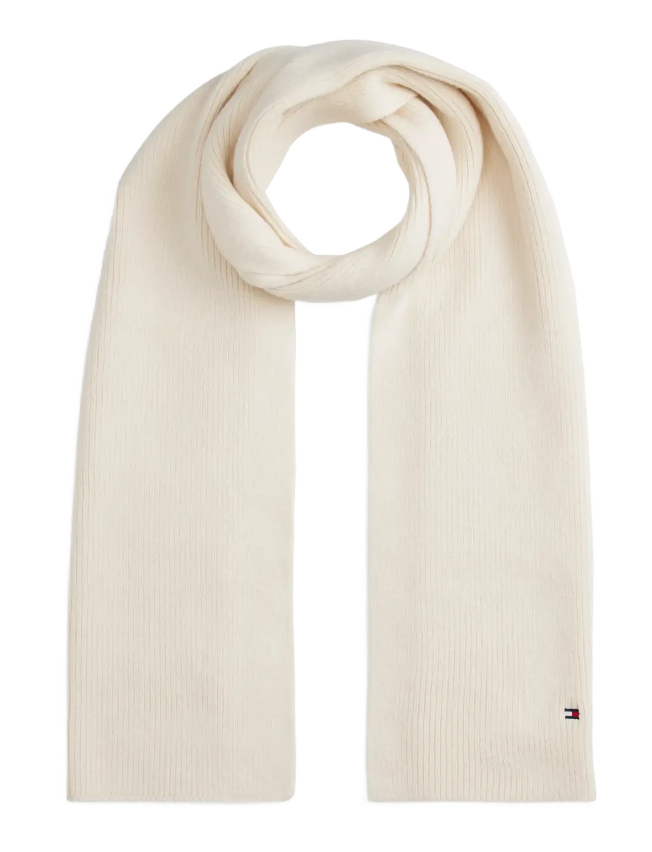 Tommy Hilfiger - TH FLAG BEANIE & SCARF GP - soft cream - 4
