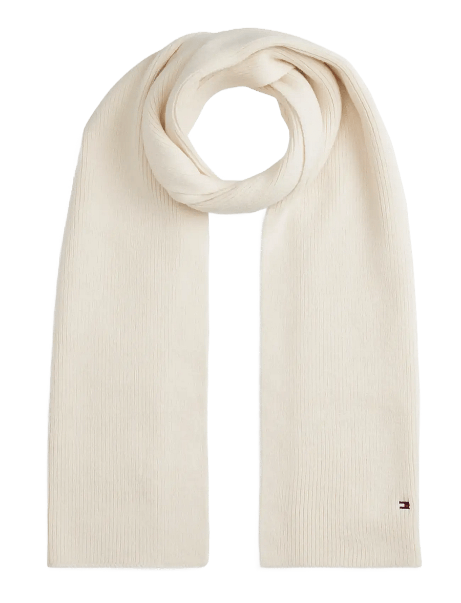 Tommy Hilfiger - TH FLAG BEANIE & SCARF GP - soft cream - 4