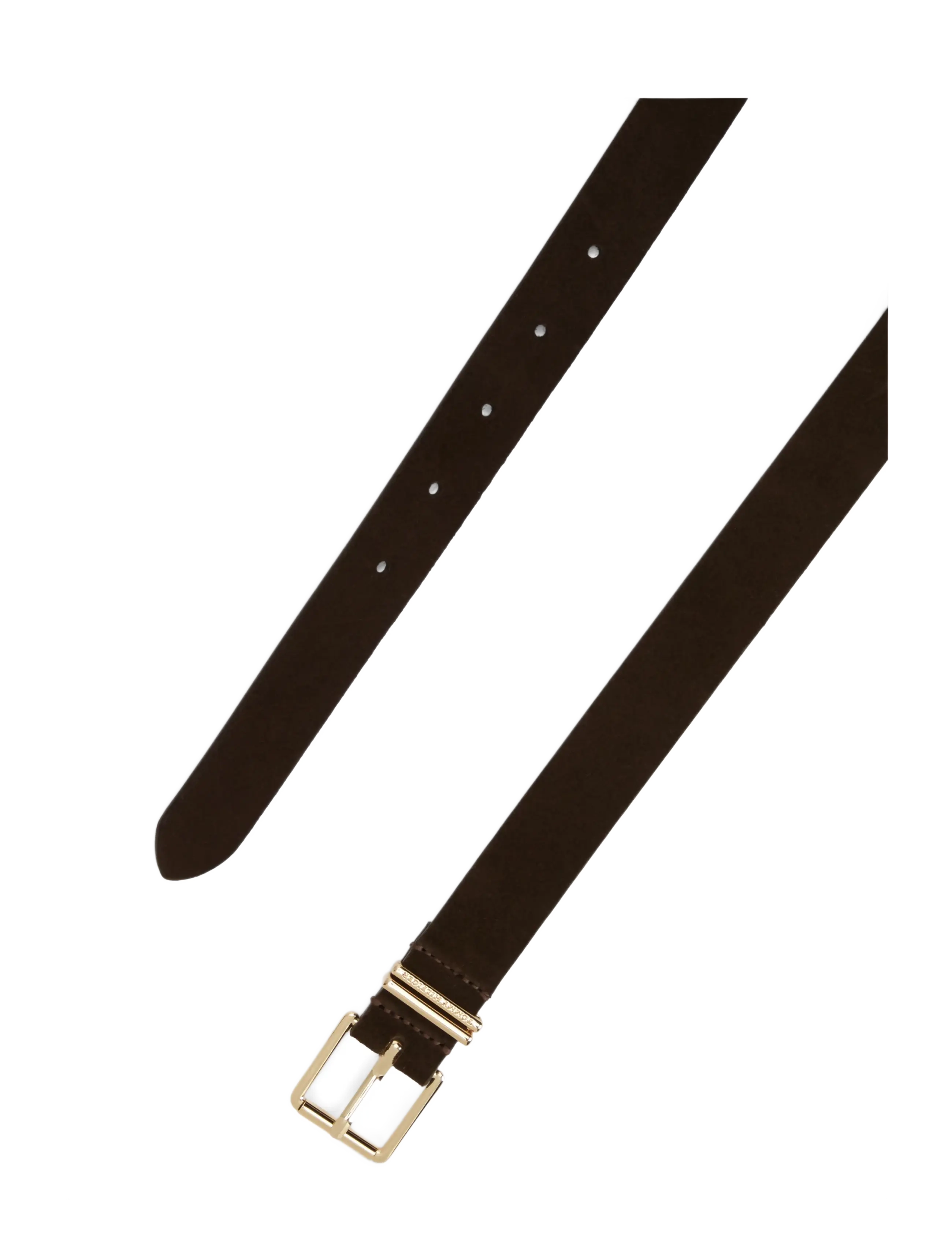 Tommy Hilfiger - TH SQUARE 2.5 NB - freizeitgürtel - charred wood - 1