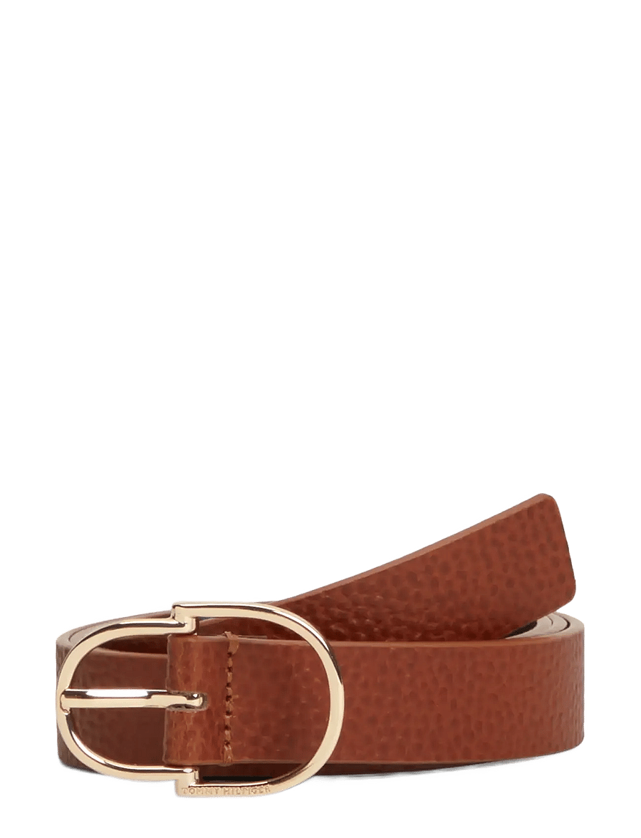 Tommy Hilfiger - DOUBLE LOOP 2.5 PEBBLE - vabaajavööd - winter cognac - 1