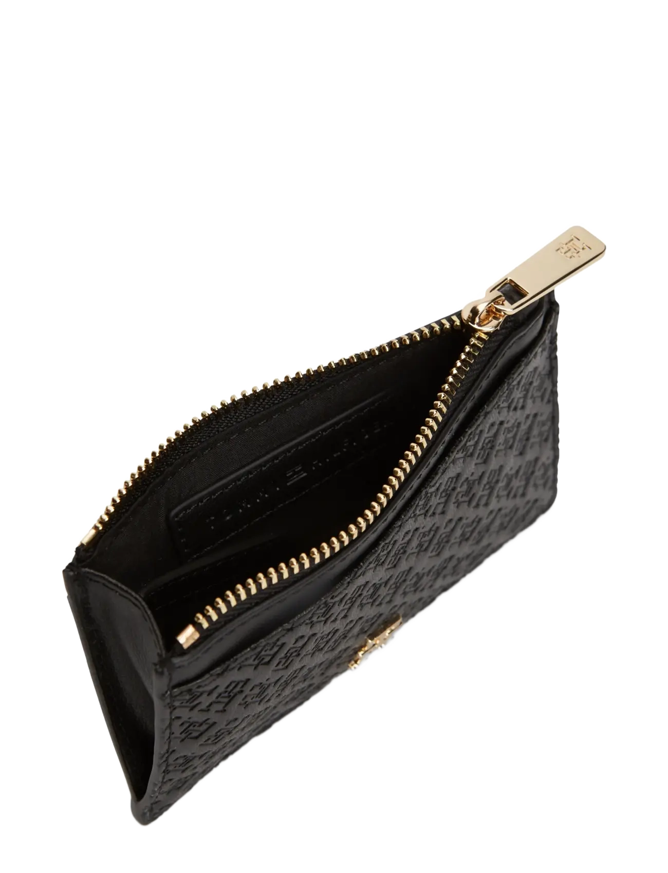 Tommy Hilfiger - TH ICON LONG CC HOLDER MONO - kaardihoidjad - black - 1