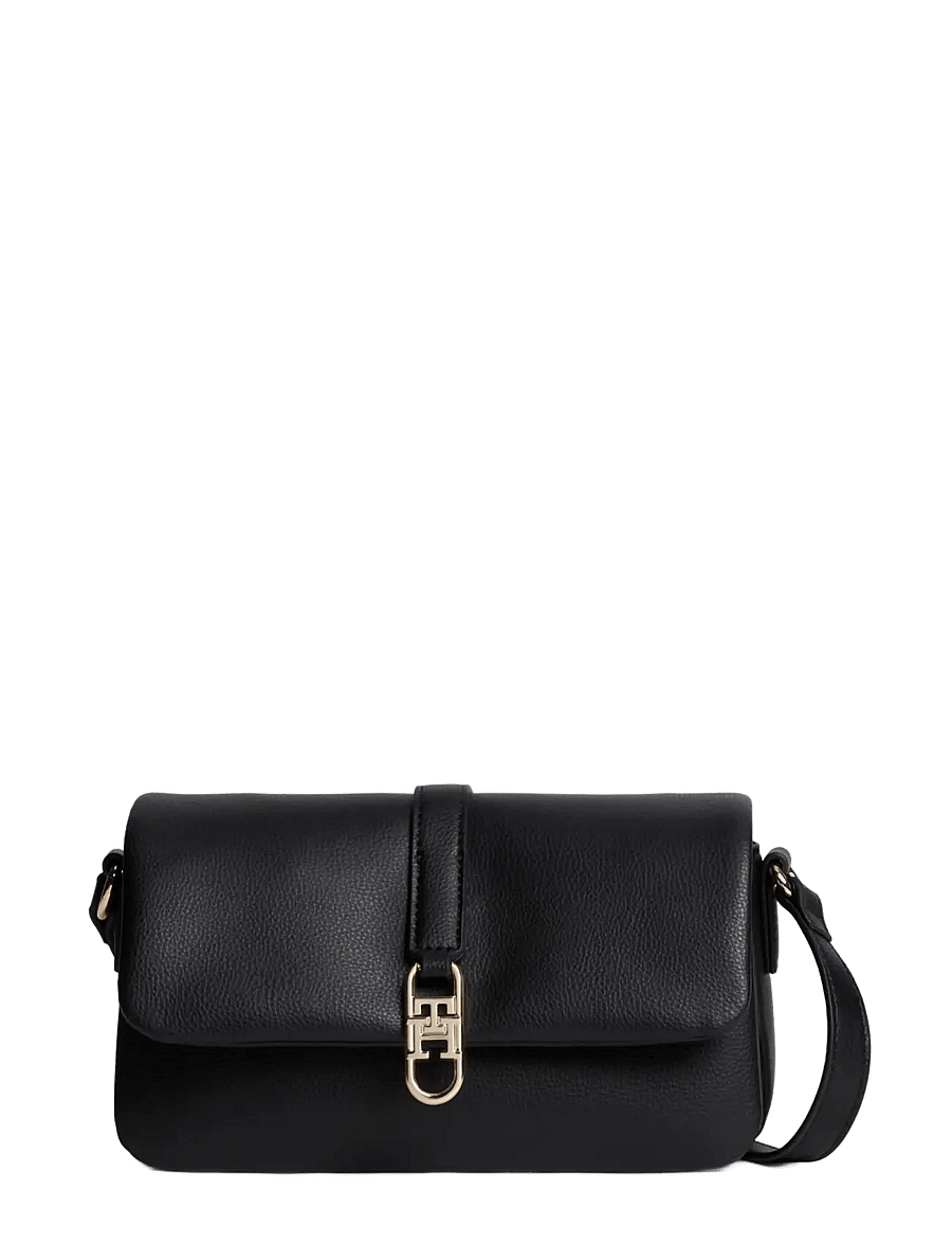 Tommy Hilfiger - TH LIBRE MINI CROSSOVER - crossbody bags - black - 1