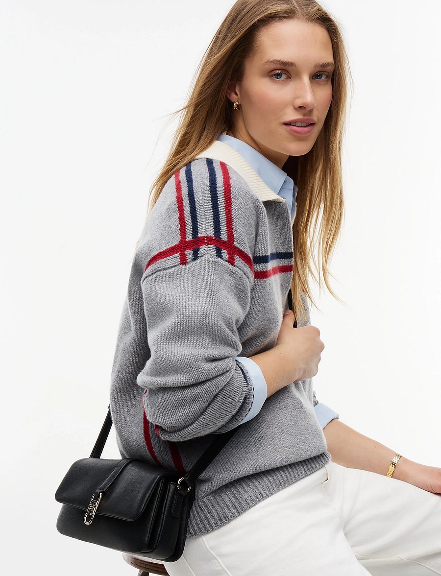 Tommy Hilfiger - TH LIBRE MINI CROSSOVER - crossbody bags - black - 0
