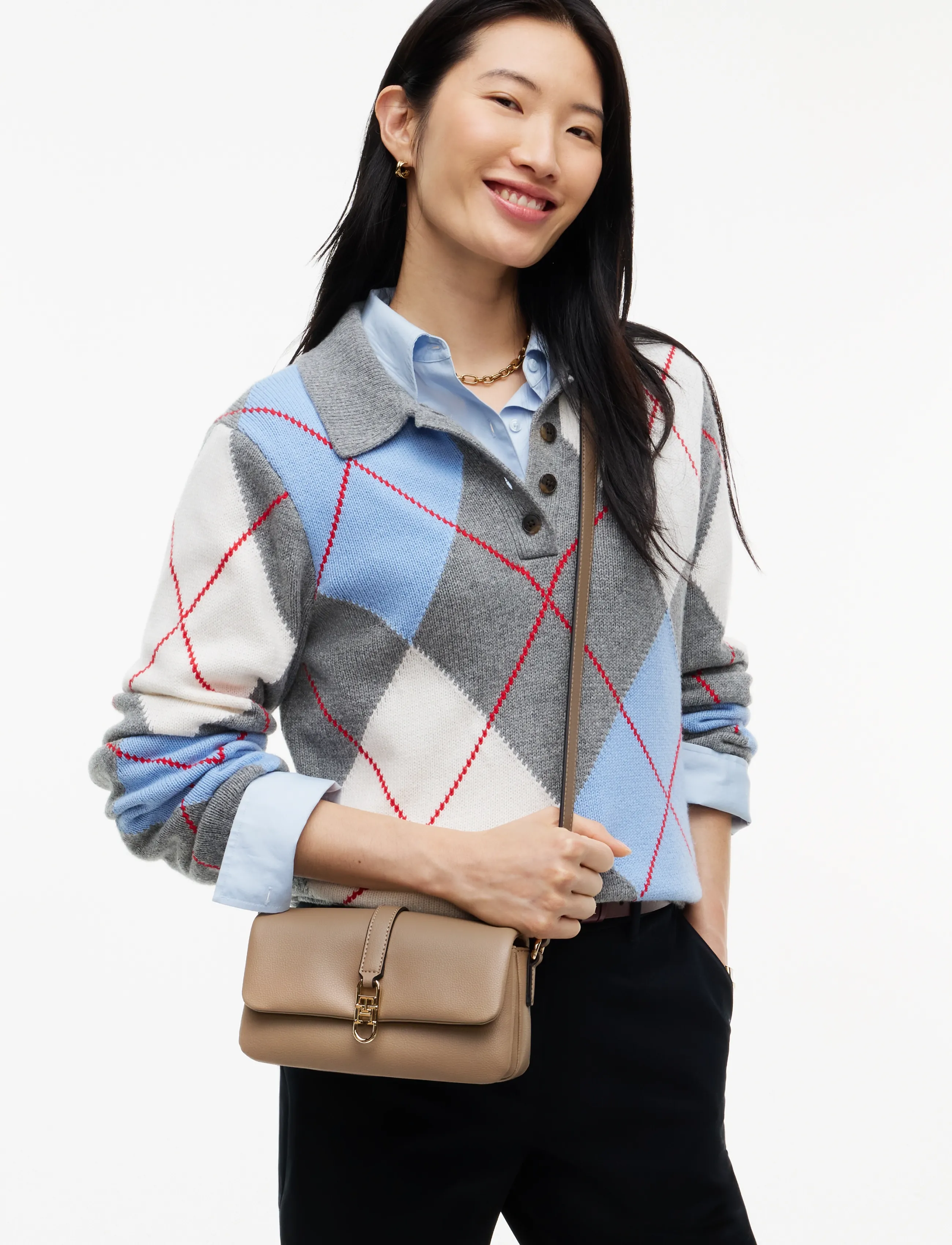 Tommy Hilfiger Th Libre Mini Crossover, One Size, Khaki green, Tasker > Crossbody-Tasker, Dame