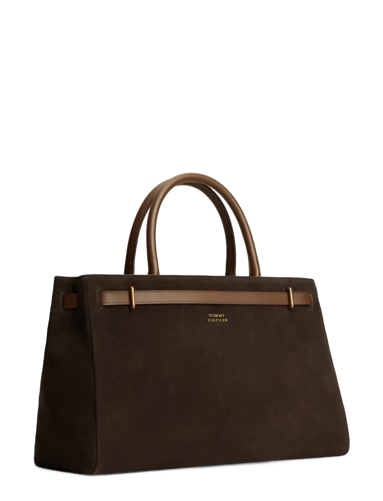 Tommy Hilfiger - AMERICAN ICON TOTE SUEDE - totes - fondant brown - 2