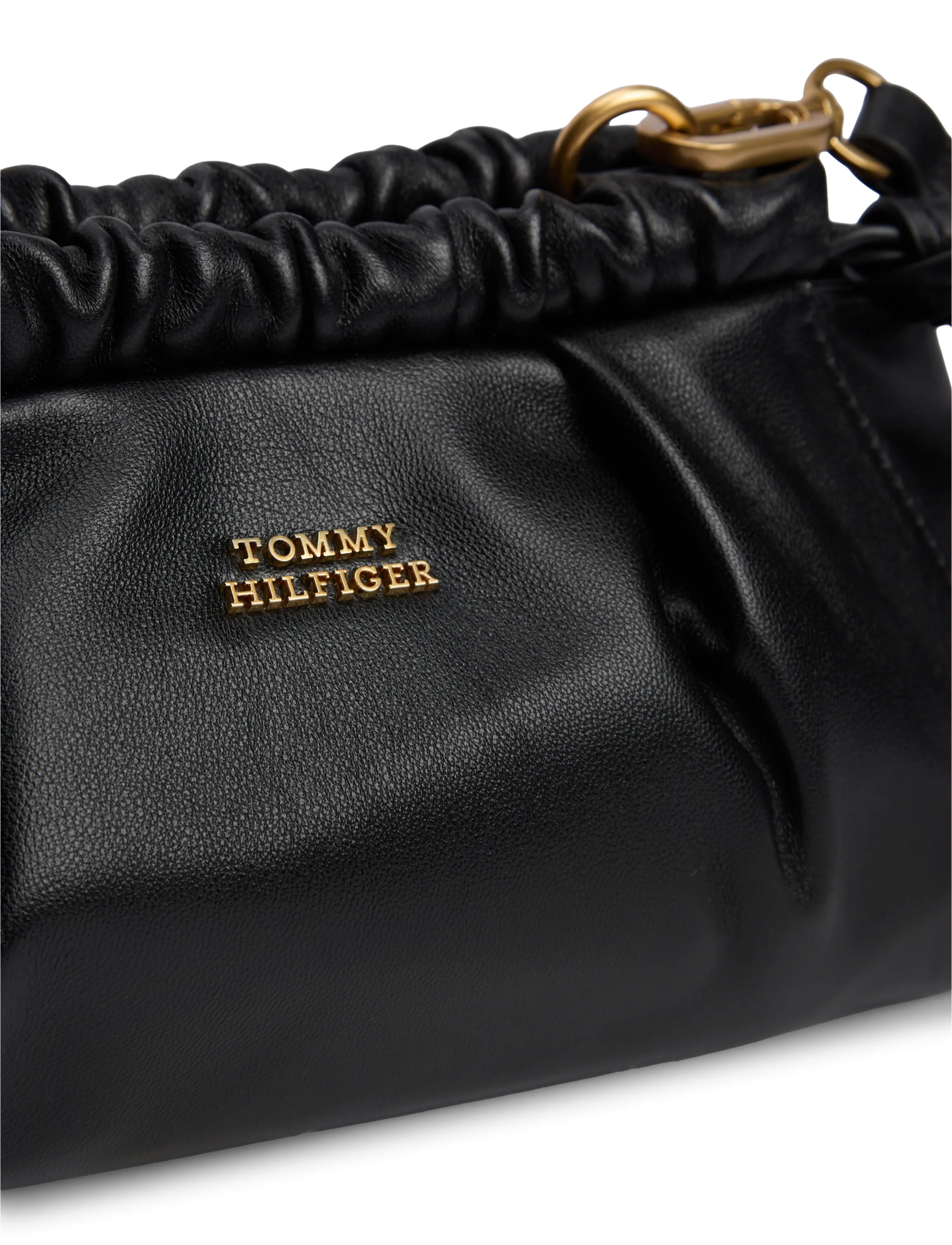 Tommy Hilfiger - SOFT LEATHER MINI CROSSOVER - black - 3