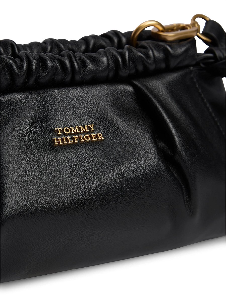 Tommy Hilfiger - SOFT LEATHER MINI CROSSOVER - black - 3