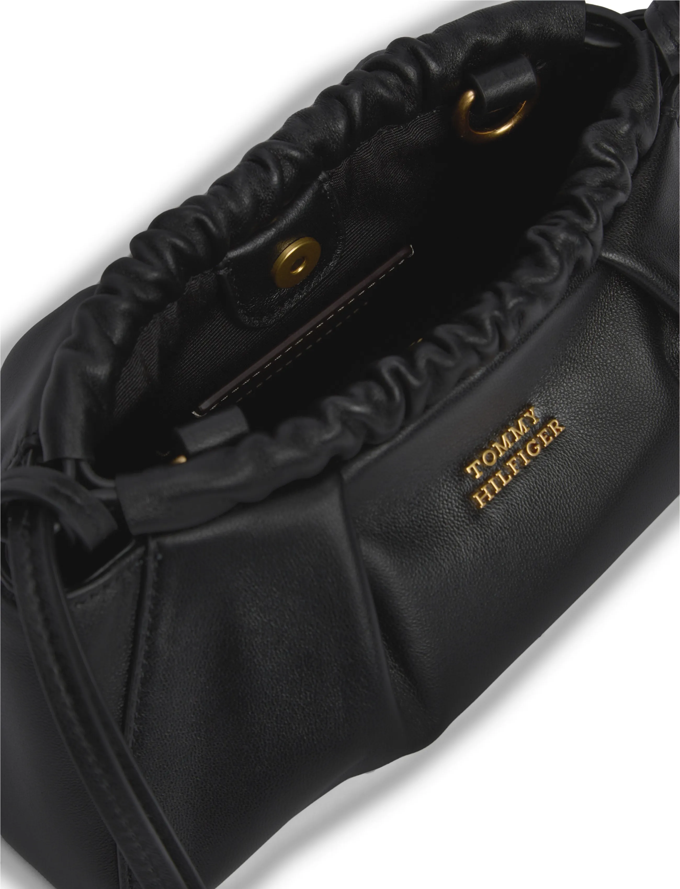 Tommy Hilfiger - SOFT LEATHER MINI CROSSOVER - black - 4